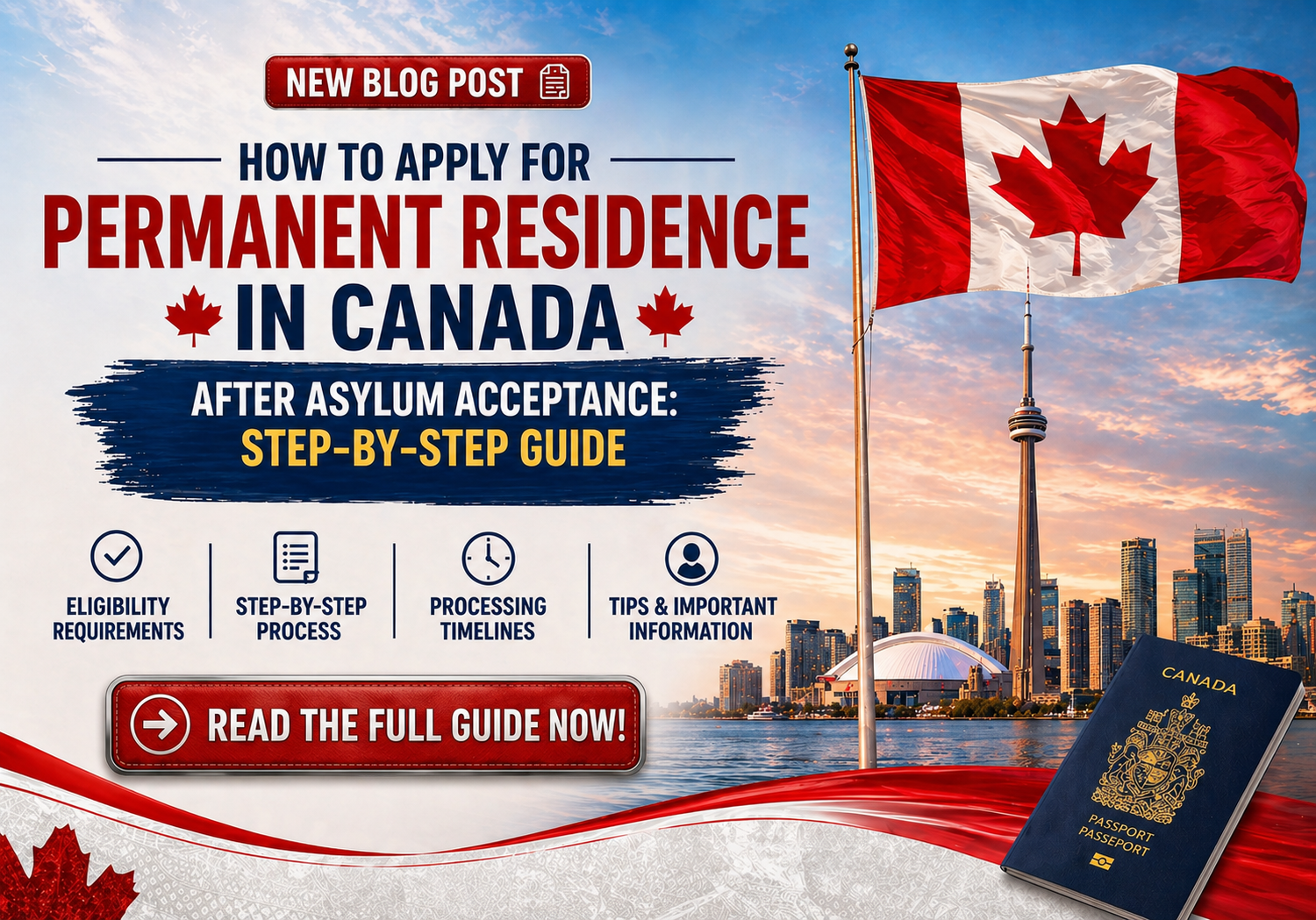 How to Apply for PR in Canada After Asylum Acceptance